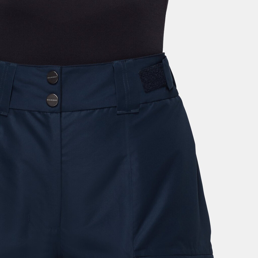 calça térmica feminina fall line hs cor azul marinho.