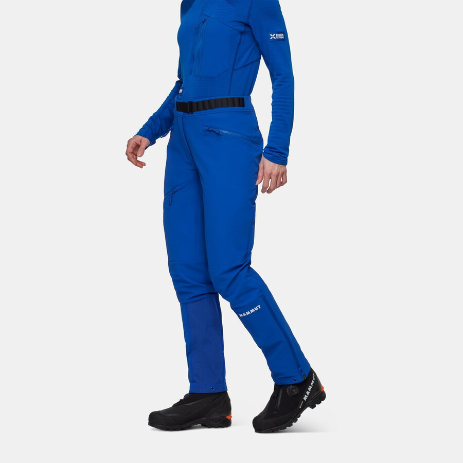 calça feminina eiger nordwand advanced so azul eiger.