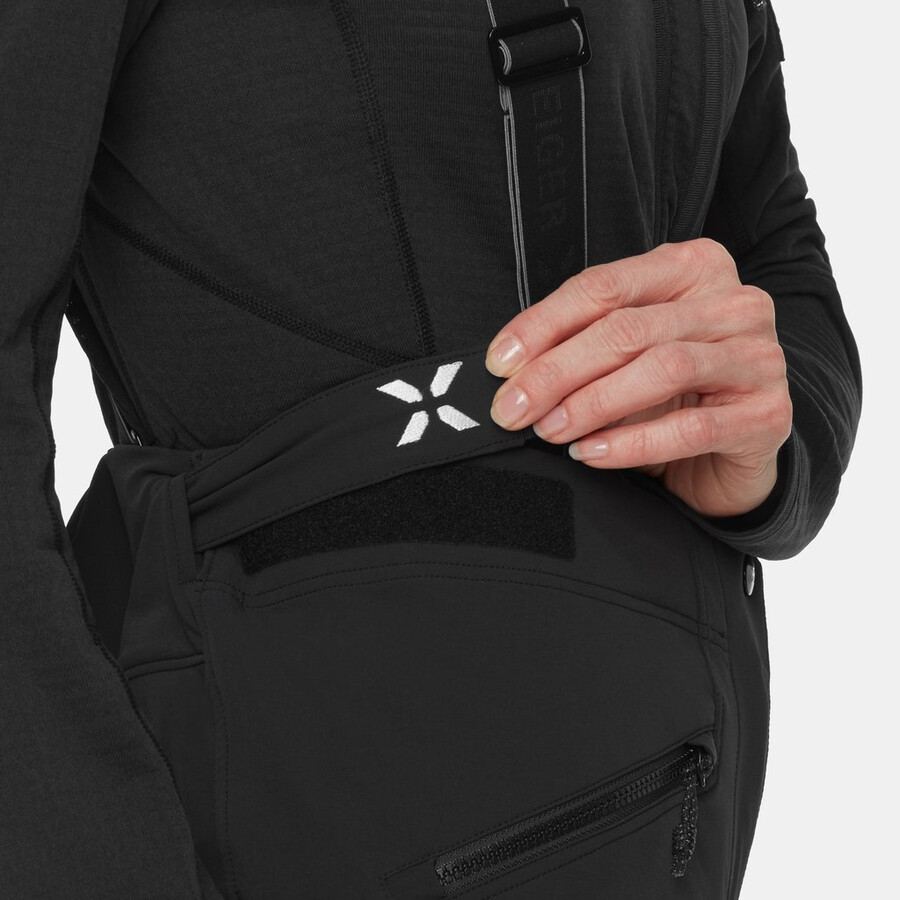 calça feminina eiger nordwand pro so preta.