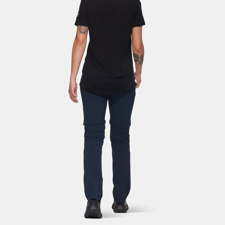 calça feminina runbold iv zip off marine