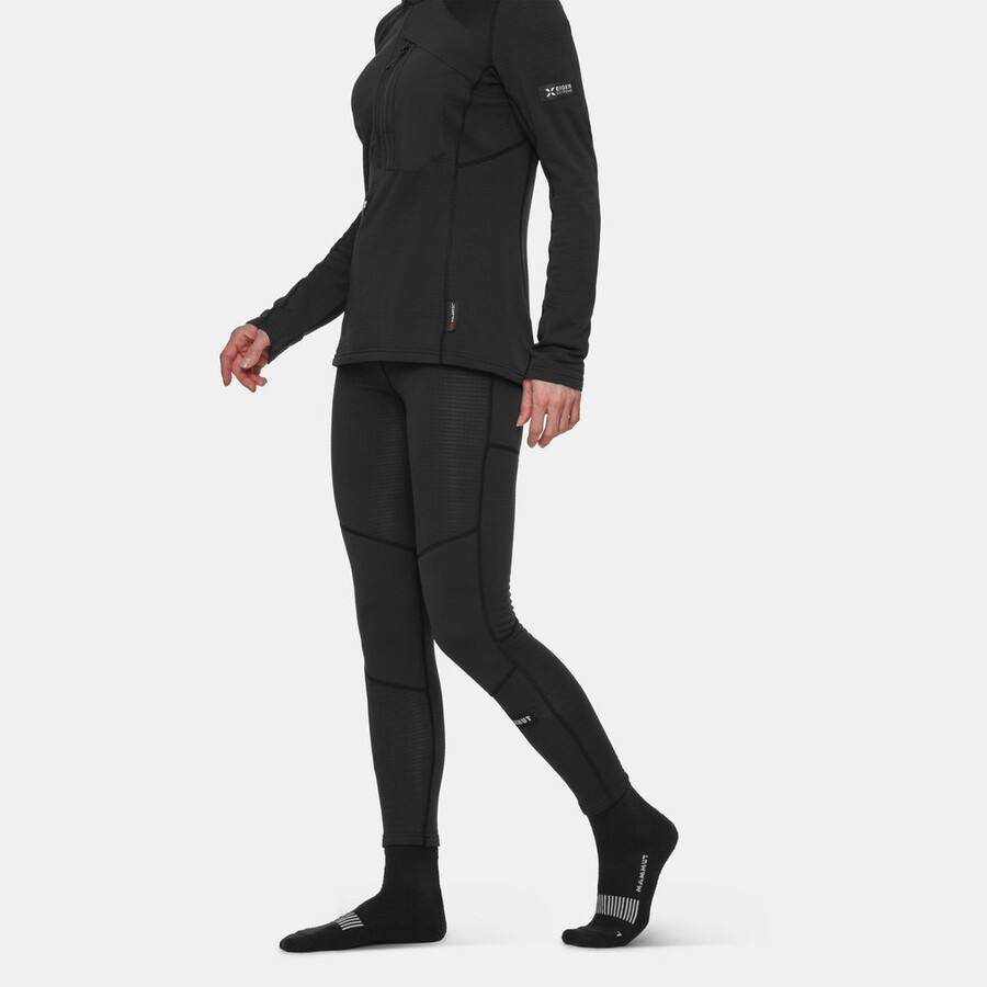 calça legging feminina eiger nordwand advanced fl cor laranja eiger.