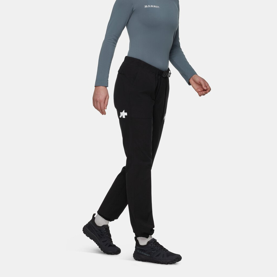 calça feminina assos x mammut mountain tough preta.