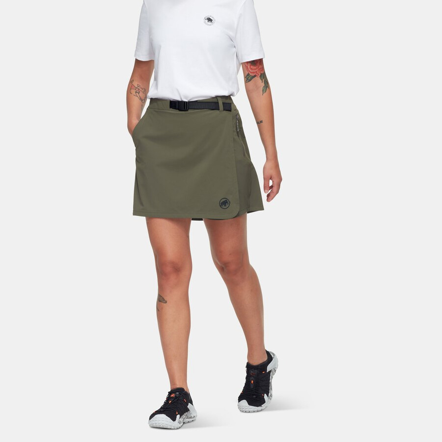 trekkers wrap skort mulheres dark marsh