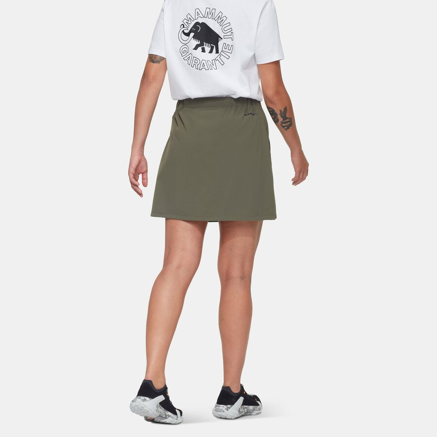 trekkers wrap skort mulheres dark marsh