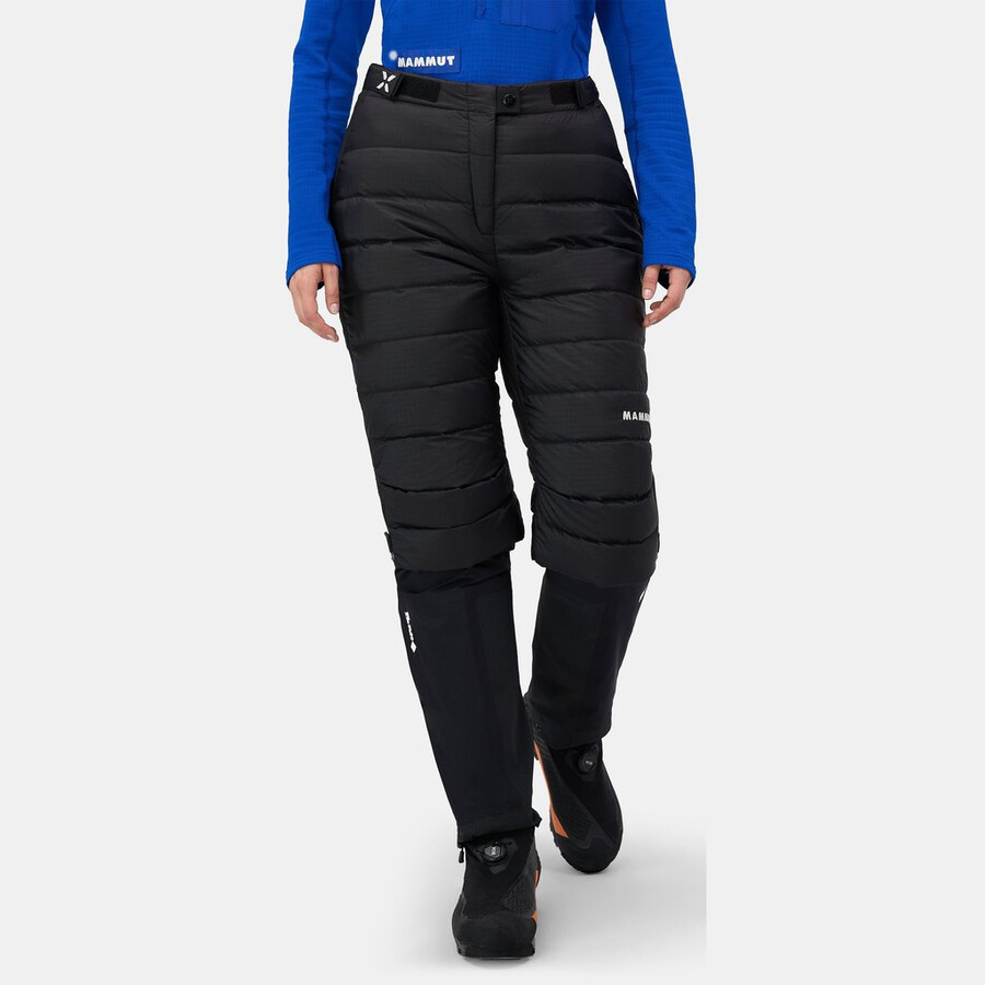 shorts eiger nordwand light down in feminino azul eiger