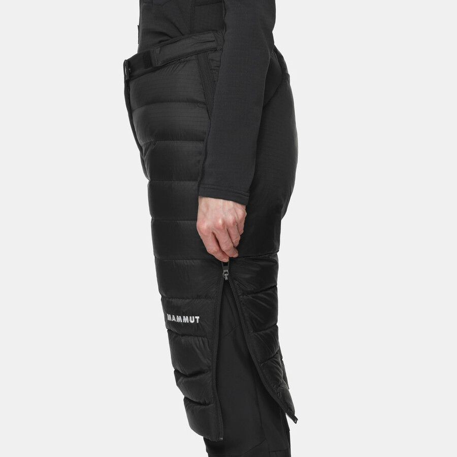 shorts eiger nordwand light down in feminino azul eiger