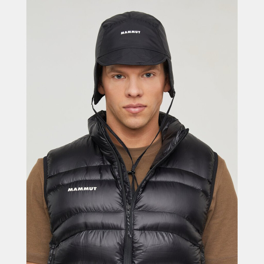 boné valley earflap cap creas preto