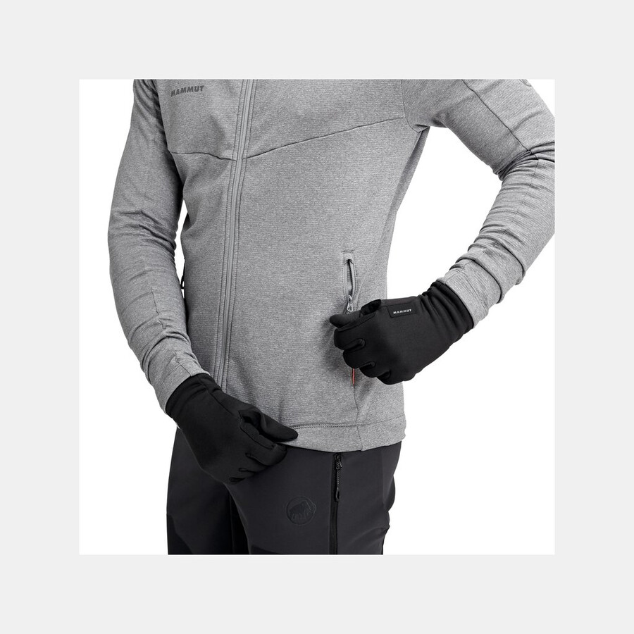 luva fleece pro preta