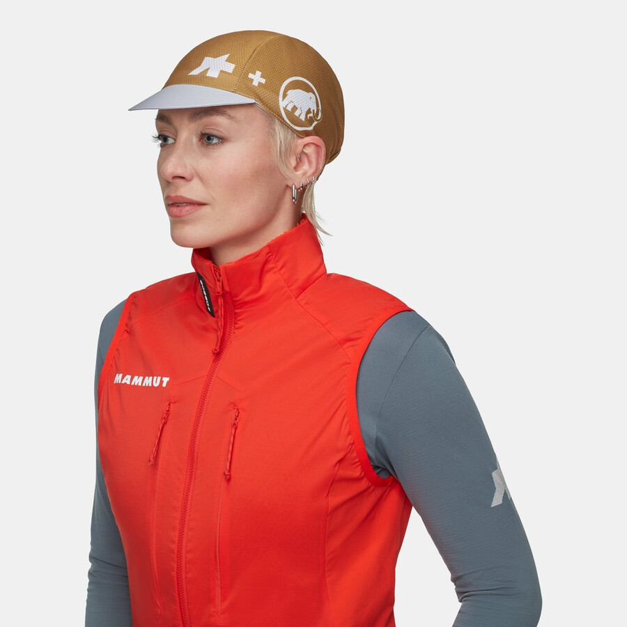 boné assos x mammut natural-marrom-bege