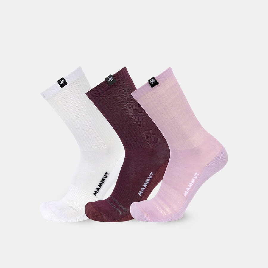meias everyday crew pacote com 3 unidades brancas cor vinílico estilo alpino calamint