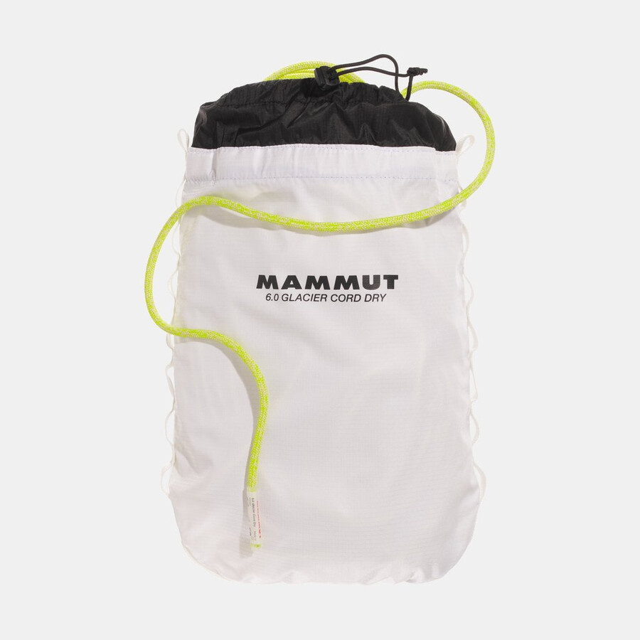 corda glacier dry 6.0 60m amarelo mesclado