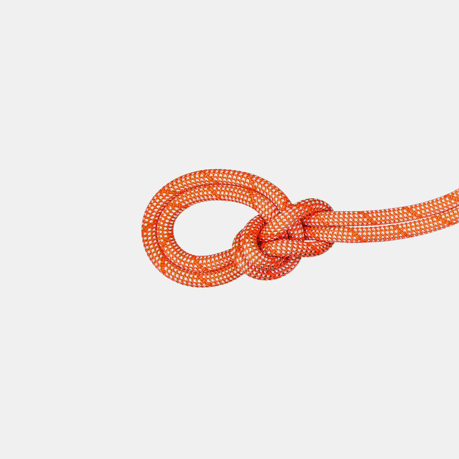 corda crag classic 9.8 60m laranja e branca