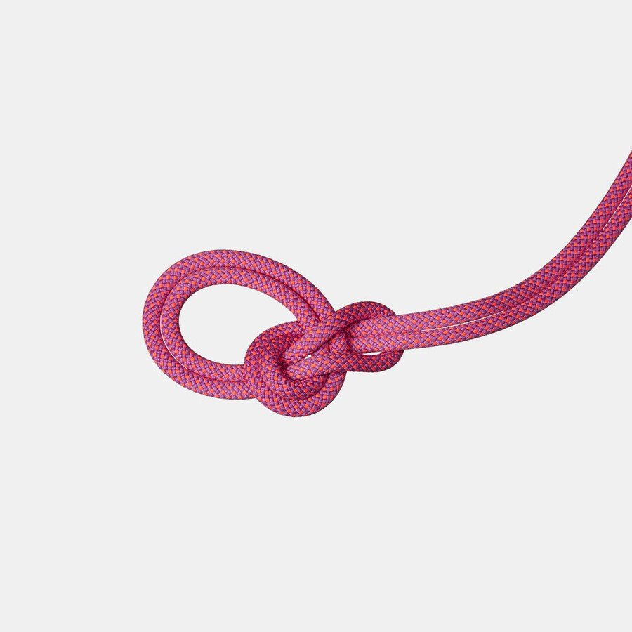 9.5 crag dry rope duodess 60m lavandin - laranja vibrante