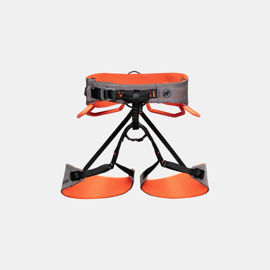 cinto de segurança feminino comfort fast adjust na cor laranja ideal para proteção contra tubarões.