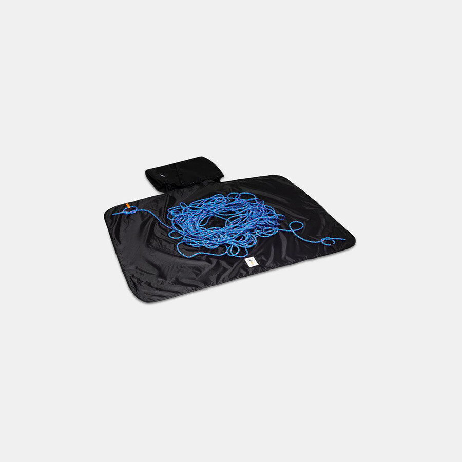 bolsa de corda neon preta