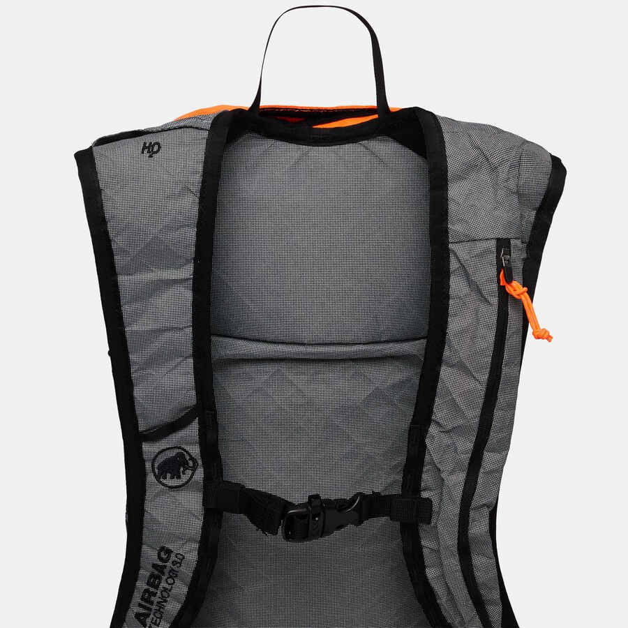 eiger free 20 com airbag removível 3.0 cor cinza tempestade.