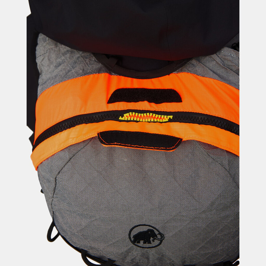eiger free 20 com airbag removível 3.0 cor cinza tempestade.