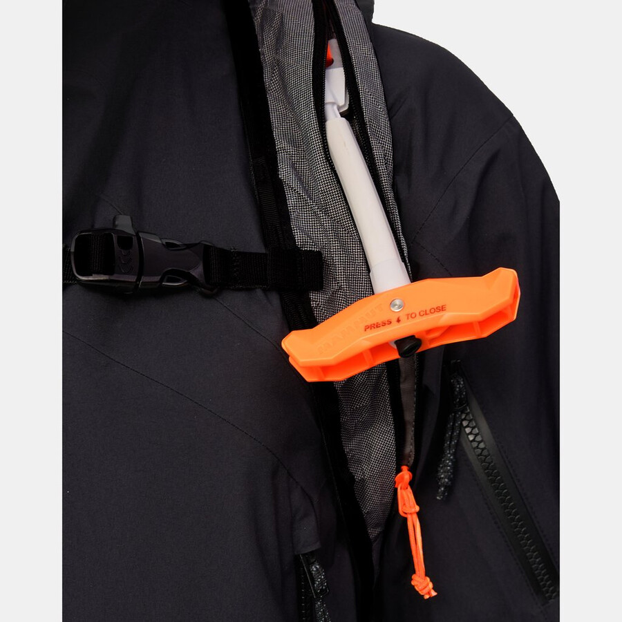 eiger free 20 com airbag removível 3.0 cor cinza tempestade.