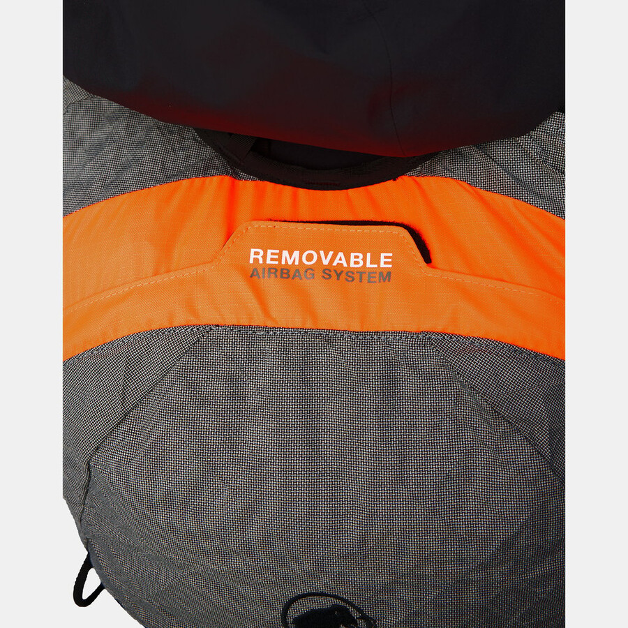 eiger free 20 com airbag removível 3.0 cor cinza tempestade.