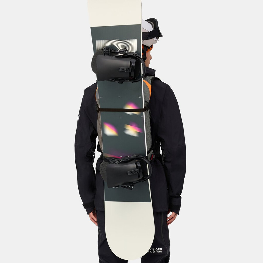 eiger free 20 com airbag removível 3.0 cor cinza tempestade.