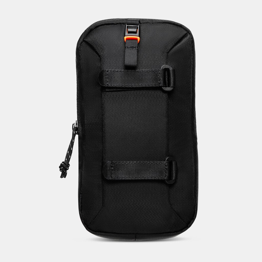 bolso adicional para alça de ombro com bateria de lítio tamanho g preto.