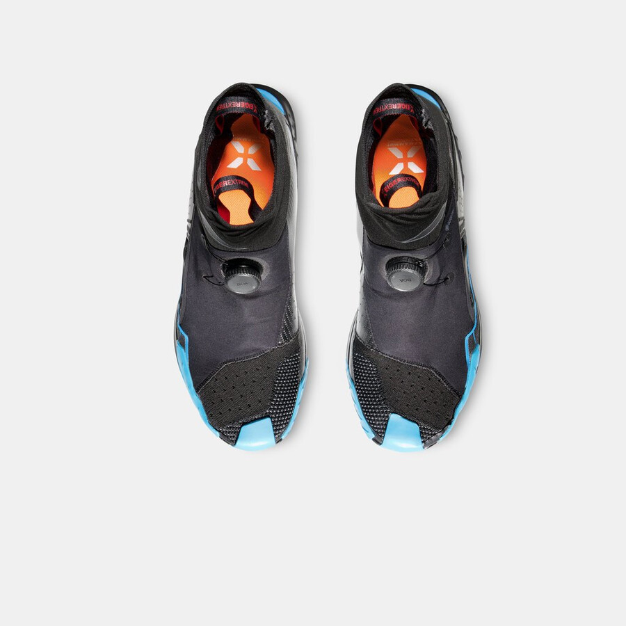 eiger speed boa high gtx feminino preto-céu