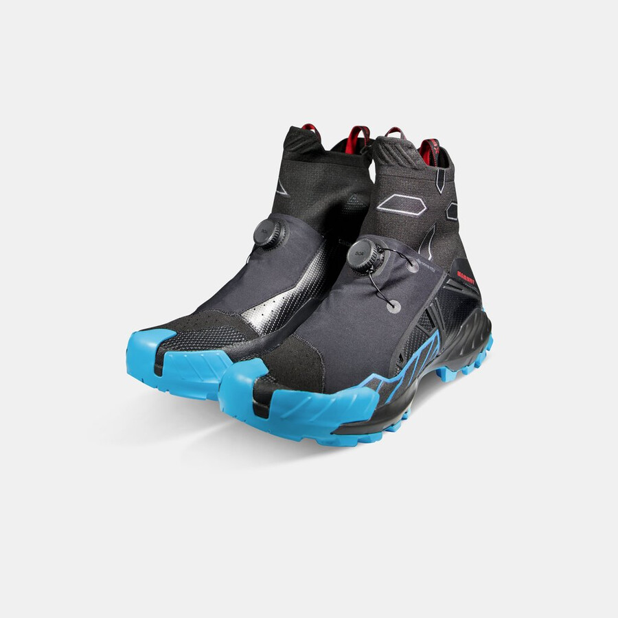 eiger speed boa high gtx feminino preto-céu
