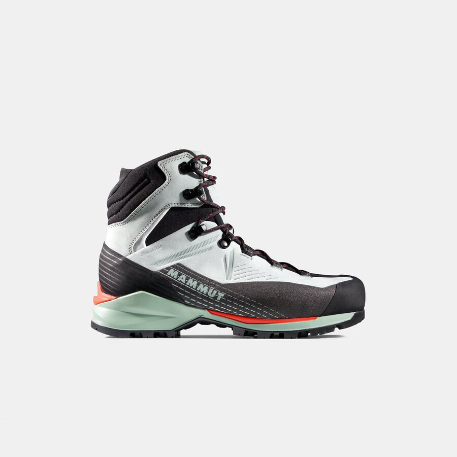 kento guide ii high gtx feminino prata sálvia-preto