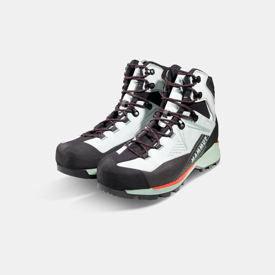 kento guide ii high gtx feminino prata sálvia-preto