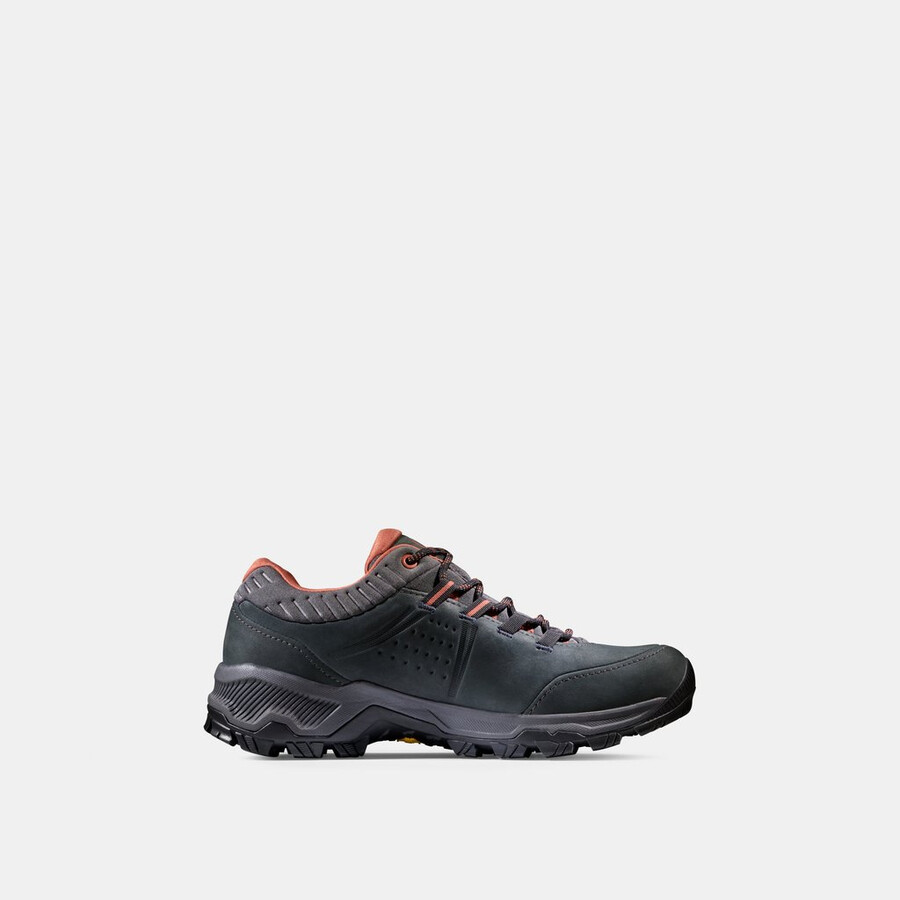 nova iv low gtx feminino preto-damasco conhaque