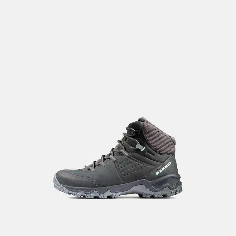 nova iv mid gtx feminino aço escuro-jade escuro