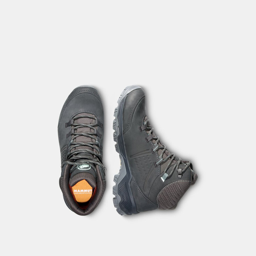 nova iv mid gtx feminino aço escuro-jade escuro
