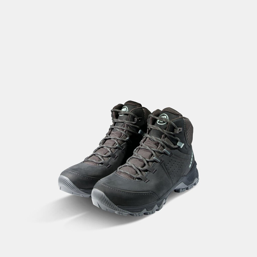nova iv mid gtx feminino aço escuro-jade escuro