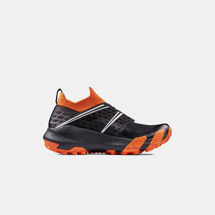 tênis aenergy tr boa mid gtx feminino preto-tangerina escura