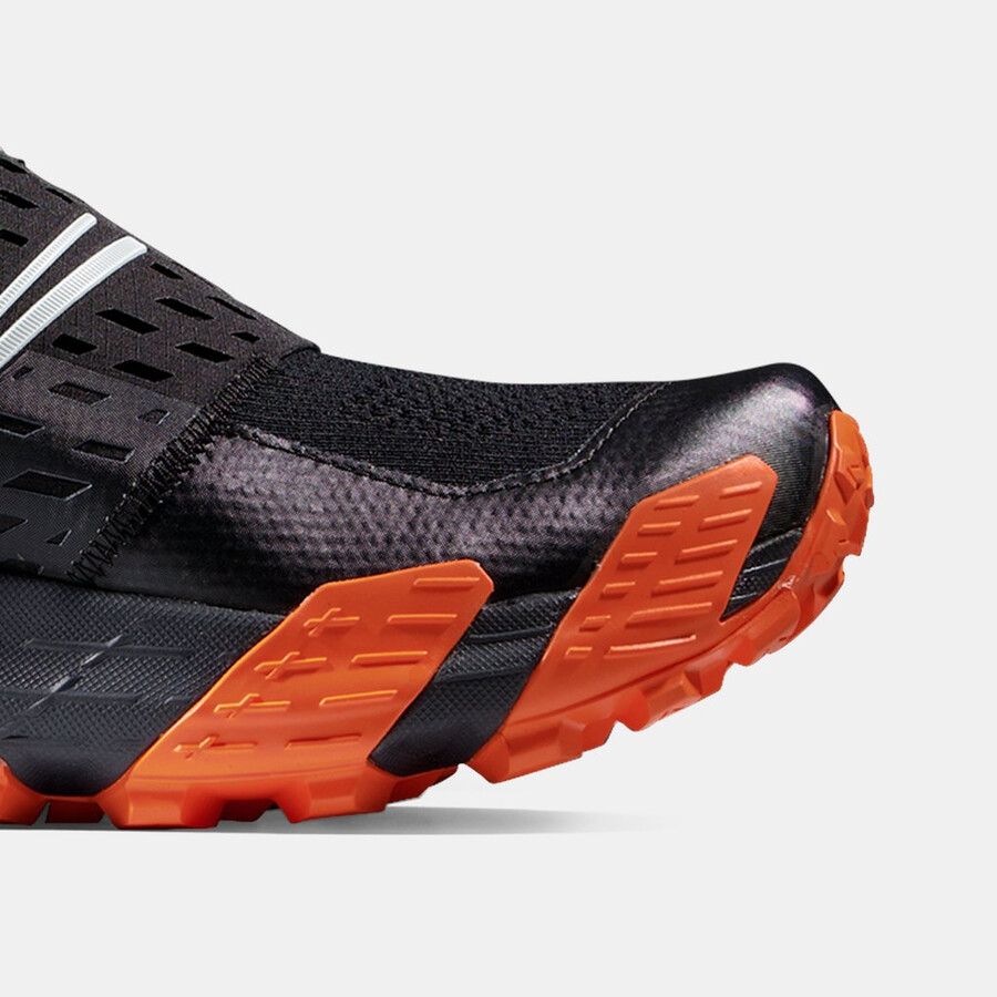tênis aenergy tr boa mid gtx feminino preto-tangerina escura