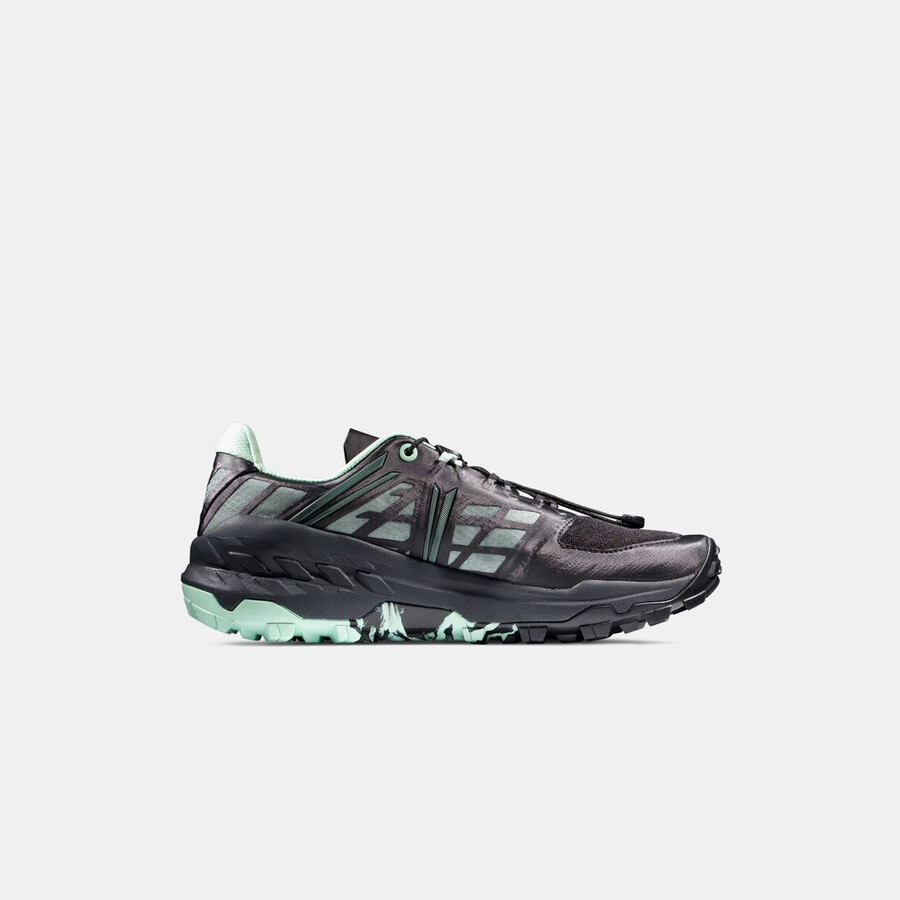 sertig tr low gtx feminino preto-jade escuro