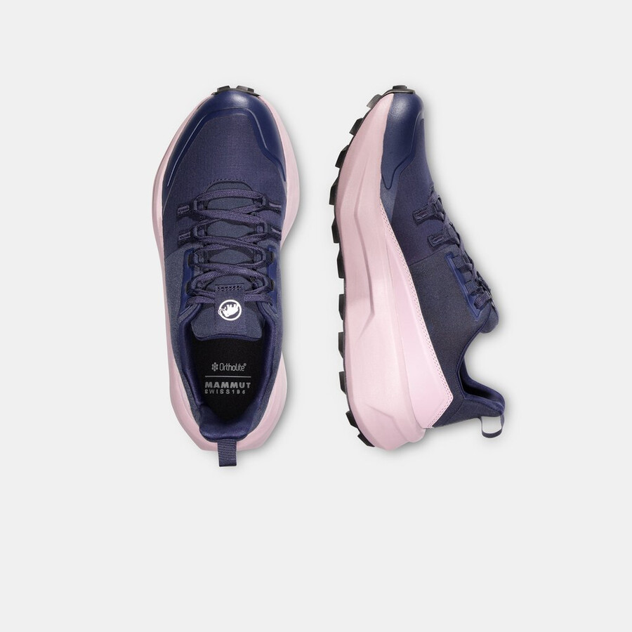 aenergy hike low gtx feminino marine-dark alpine calamint