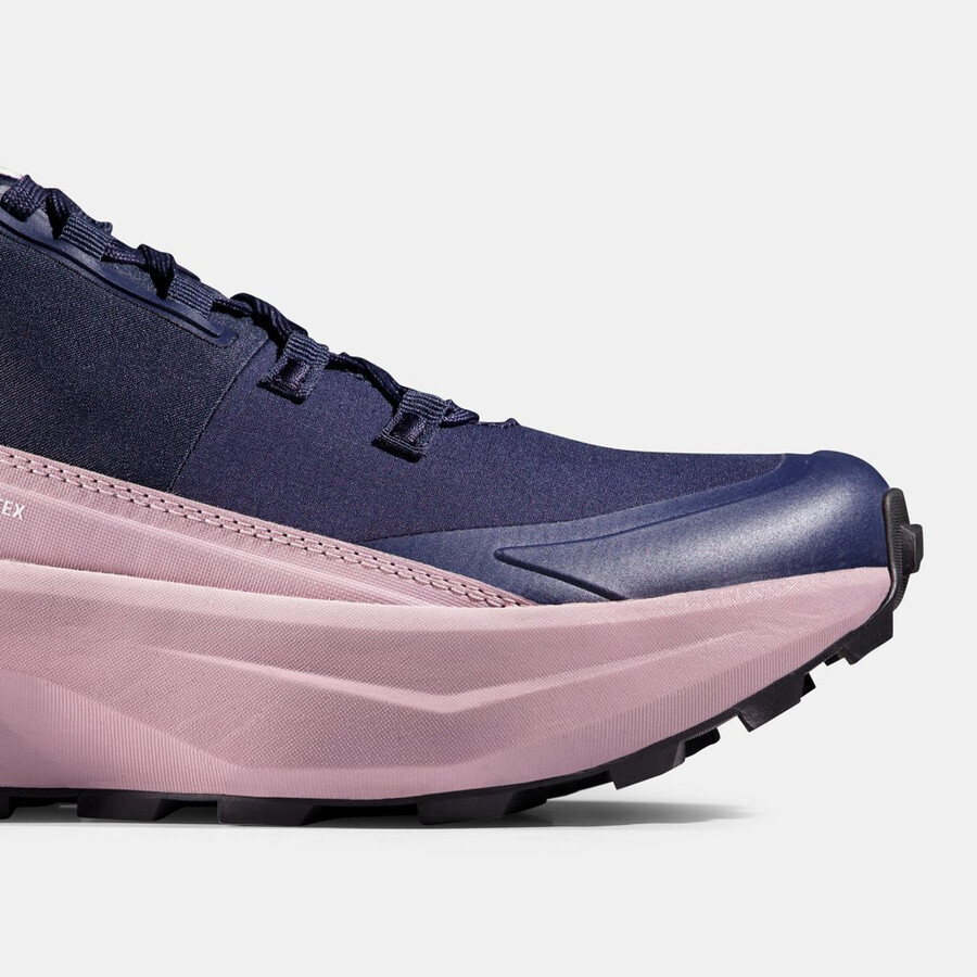 aenergy hike low gtx feminino marine-dark alpine calamint